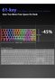 Wireless Bluetooth Tri-Mode (2.4G/Bluetooth/USB-C) Mechanical Keyboard, Multi-Platform Suppor - 4