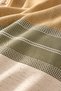 Buldan Kara Pattern 100% Cotton Double Bedspread, Pique & Sofa Cover Shawl (200cm X 220cm) - 8