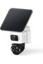Security eufyCam S4, Solar Security Camera Wireless Outdoor, Triple-Lens Bullet-PTZ Cam, 4K UHD
