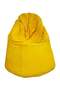 Luxe Decora PVC Bean Bag Yellow 90cm