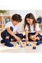 Kids Blue Ankle Socks - Soft Cotton, Pack of 3 | Best Price UAE - 4