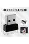 6 قطع مصابيح LED داخلية للسيارة بمنفذ USB، إضاءة ليلية صغيرة محمولة للسيارة، مصباح ديكور يعمل بواجهة USB - 3