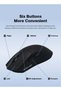 Wireless Bluetooth Gaming Mouse for Windows, Mac, IOS, Android, Computer Mice with USB Receiver, Lig - 3