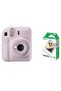 Instax Mini 12 Instant Film Camera With Pack Of 10 Films Lilac Purple