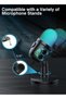 VKL USB Microphone, Plug and Play Gaming Mic for PC, Mac, PS4/5, Podcast Microphone with RGB, Mute, - 5