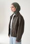 Winter Hat with Neck Cover and Headphone Entry, B-94O - 4