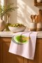 Matcha, Matcha Patterned Decorative Kitchen Towel 35X50 cm Digital Printed Cotton Hand Drying Cloth - 3