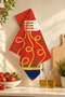 Ramen Patterned Dish Drying Towel 35X50 cm Cotton Patterned Kitchen Cloth - 5