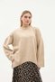 Women's Casual Knitted Crew Neck Oversize Sweater