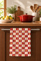 Pasta Kitchen Hand Towel 35X50 cm Cotton Digital Printed Decorative Towel