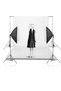 GUDOO 3M X 2M Backdrop for Photography White Photo Background Screen for Photo Video Studio Photosho - 5