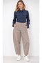 Pocket Detailed Barrel Cut Trousers