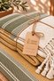 Buldan Kara Pattern 100% Cotton Double Bedspread, Pique & Sofa Cover Shawl (200cm X 220cm) - 4