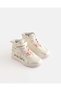 Girls Cream Hello Kitty High-Top Sneakers - 2