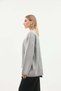 Women's Casual Knitted Crew Neck Oversize Sweater - 4