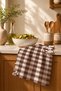 Floral Patterned Digital Printed Tea Towel 35X50 cm Cotton Kitchen Towel - 3
