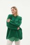 Women's Casual Knitted Crew Neck Oversize Sweater - 3