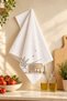 Decorative Radio Cotton Kitchen Towel 35X50 cm Digital Printed Drying Cloth - 5