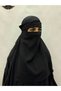 3 Pieces Hijab Medina Silk Eye-Veiled Veil Nikab - 2