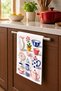 Porcelain Sets Decorative Kitchen Towel 35X50 cm Digital Printed Cotton Hand Drying Cloth - 2