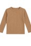 Girls' and Boys' Soft Rayon Fabric Flexible Beige Pajama Set - 7