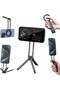 MA30 Magnetic Phone Tripod Stand for iPhone - Aluminium Maglock Smartphone Mini Tripod Pocket