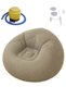 ShebSheb Inflatable Bean Bag Chair with air pump