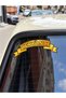 Sassy Yellow Ribbon Design Car Window Sticker - 2