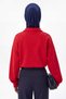 Winter Combed Cotton Cap with Neck Cover and Headphone Entry, B-94O - 4