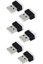 6 قطع مصابيح LED داخلية للسيارة بمنفذ USB، إضاءة ليلية صغيرة محمولة للسيارة، مصباح ديكور يعمل بواجهة USB