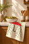 Watermelon Seeds Dish Drying Towel 35X50 cm Cotton Patterned Kitchen Cloth - 3
