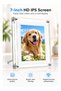 Bluejw 7 Inch WiFi Digital Photo Frame, Acrylic HD IPS Smart Photo Frame with App Photo & Video Shar - 5