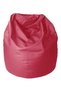 Luxe Leather Bean Bag Pink 80x50cm - 2