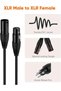 Salab XLR Cable, 5m XLR Male to XLR Female Balanced 3 PIN XLR Microphone Cable Compatible with Shure - 3