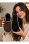Seli Women's Textile Sole Silent Insole with Plush Fur Inside, Home Slippers and Comfortable House Slippers - 2