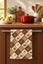 Coffee Corner Digital Printed Tea Towel 35X50 cm Cotton Kitchen Towel