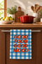 Good Food Good Mood Decorative Kitchen Towel 35X50 cm Digital Printed Cotton Hand Drying Cloth