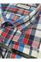 Colorful Checkered King Size Long Sleeve Men's Shirt - 3