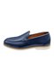 Navy Blue Thin Sole Leather Men's Shoes
