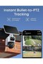 Security eufyCam S4, Solar Security Camera Wireless Outdoor, Triple-Lens Bullet-PTZ Cam, 4K UHD - 5