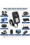 Fukukawa 24V 1A AC/DC Power Adapter Charger, 100-240V Input, 24V DC 1A Output, 24W Max, UK Plug, Cen - 5