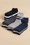 Premium 12-Pack Men's Bamboo Bootie Socks - Seamless Toe Comfortable Daily Socks - 3