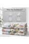 Turkish Style King Size Flat Bedsheet Set, 3 Pieces, 260 x 240 cm, 1 Flat Sheet and 2 Pillowcases (Silver Grey with Peach) - 5
