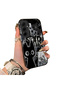 Samsung Galaxy A55 Compatible Graffiti Style Black Cat Printed Case, Long-Lasting, Cool - 2