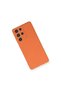 Samsung galaxy s21 ultra case nano inner velvet silicone - orange - 3