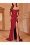 Rochie lunga, Rosu