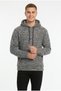 Men's Hooded Casual Plush Sweatshirt with Kangaroo Pocket