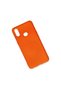 Samsung galaxy a10s case nano inner velvet silicone - orange - 2