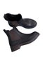 Comfortable Women's Boots with Rubber Detailing - 3