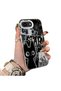 iPhone 17E Compatible Graffiti Style Black Cat Printed Case, Long-Lasting, Cool - 2